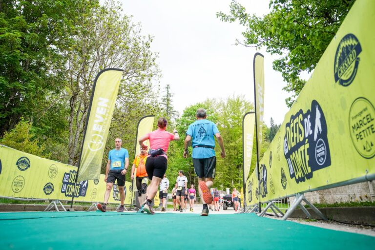 Fin de la course des Défis de la Comté.